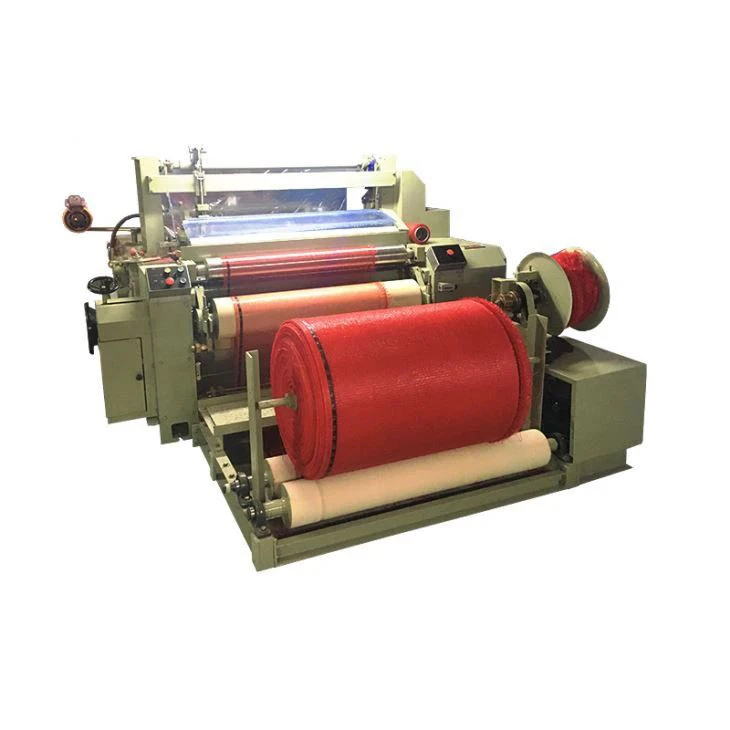 Fruit And Vegetable PP Leno Drawstring Mesh Net Bag Weaving Machine